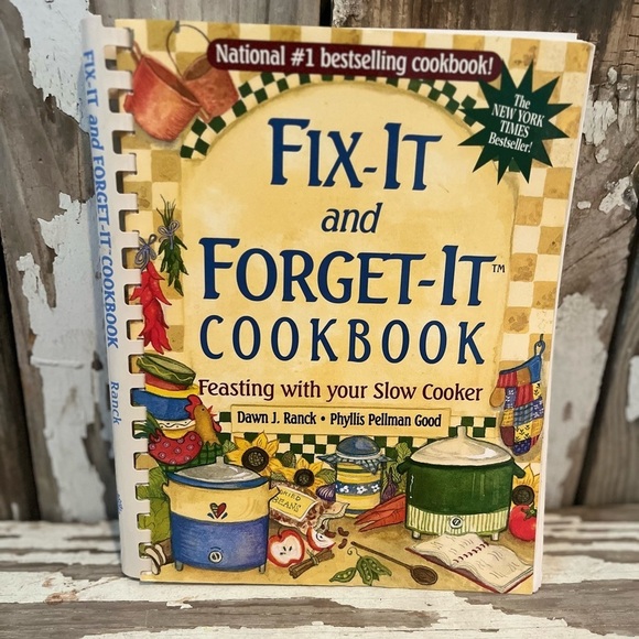 Other - Fix it & Forget it spiral bound cookbook Feasting with your Slow Cooker